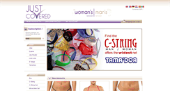 Desktop Screenshot of just-covered.com